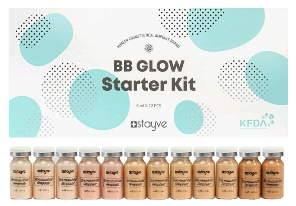 how to use bb glow starter kit